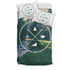 Camping Black Bedding Set 02