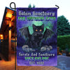 Black Cat Salem Sanctuary For Wayward Cat Custom Flag, Cat Lovers, Witch, Halloween Gift, Halloween Decorations, Halloween Party Supplies, Spirits Halloween