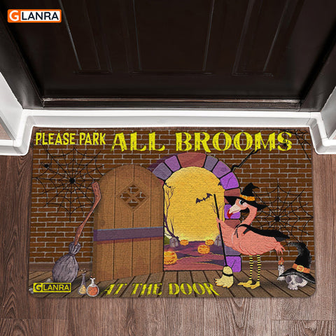 Flamingo Lover Doormat Halloween Decorations Home Decor Mat HT