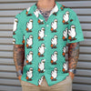 Ducks In Tiffany Blue Hawaiian Shirt Funny Duck Hawaiian Shirt Gifts for Duck Lovers