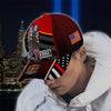 Patriot memorial Cap Memorial 20th Anniversary We Will Never Forget Cap 20 Year 9.11 Memorial Custom Your Cap
