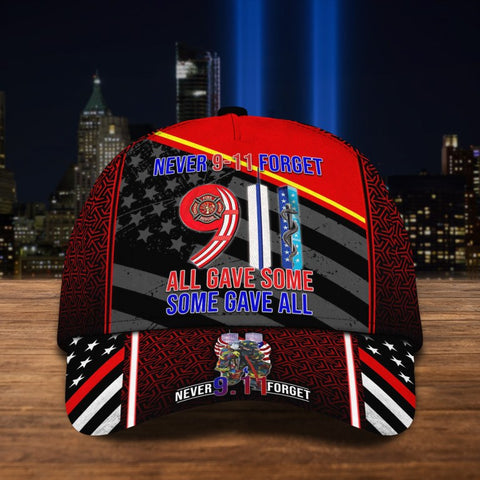 Patriot Cap Memorial 20th Anniversary We Will Never Forget Cap 20 Year 9.11 Memorial Custom Your Cap