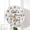 Jesus Clock God’s Timing Is Perfect Wooden Clock
