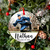 Graduation Ornament Class of 2022 Photo Ornament Personalized Gift Christmas Ornament Graduation Gift College High School Custom Gift Her HT