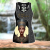 Women Tank Top The Queen Ancient Egypt 3D print combo legging tank PD09042102JJ.S