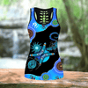 Aboriginal Naidoc Week 2021 Blue Turtle Lizard Combo Legging Tank