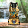 Women Tank Top Egyptian Ancient Gods Pattern Combo Legging Tank