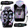Personalized Let's Get High Unisex Hoodie For Men Women Cannabis Marijuana 420 Weed Shirt Clothing Gifts HT