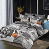 Halloween Skull Bedding Set Bedspread Duvet Cover Set Home Decor ND