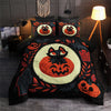 Halloween Cat Bedding Set Bedspread Duvet Cover Set Home Decor ND