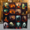 Halloween Night Quilt Blanket Comforter Bedding Home Decoration ND