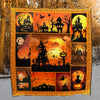Halloween Quilt Blanket Comforter Bedding Home Decoration ND