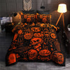 Halloween Skull Bedding Set Bedspread Duvet Cover Set Home Decor ND