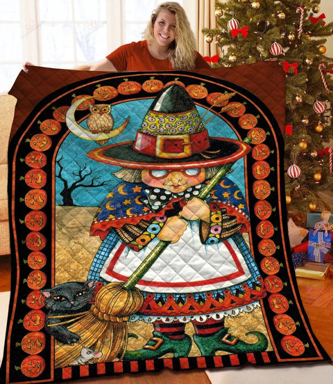 Halloween Quilt Blanket Comforter Bedding Home Decoration ND