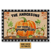 Hey There Pumpkin Custom Doormat, Fall Gift, Fall Decor