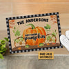 Hey There Pumpkin Custom Doormat, Fall Gift, Fall Decor