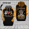 Cancer Awareness They whispered to her 3D Custom Hoodie