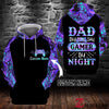Dad by day gamer by night Hoodie 3D Custom LKT