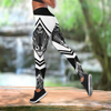 Women Racing Tank Top LeggingsPersonalized Name American Biker Combo Tanktop Legging