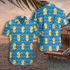 Little Ducks On The Water Hawaiian Shirt Cute Duck Shirt Men Beach Shirt
