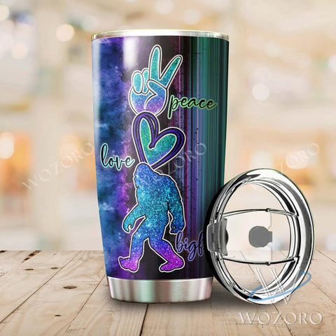 Thermo Tumbler Camping Peace Bigfoot Size 20oz