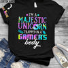 I'm a majestic unicorn trapped in a gamer's body Hoodie 3D Custom TTM