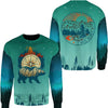 I Hate People Bear Light Green 3D All Over Printed Shirt Camping Hoodie, Zip Hoodie, Sweater, Tee