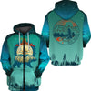 I Hate People Bear Light Green 3D All Over Printed Shirt Camping Hoodie, Zip Hoodie, Sweater, Tee