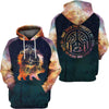 And Into The Forest I Go Bear Dark Green 3D All Over Printed Shirt Camping