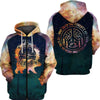And Into The Forest I Go Bear Dark Green 3D All Over Printed Shirt Camping