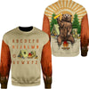 Alphabet Bear 3D All Over Printed Shirt Camping