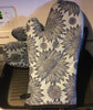 Grey Sunflower Oven Mitts And Pot Holder Set Gift For Mom Housewarming Gift