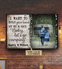 Camping Baby Let's Go Couple Gifts Customized Canvas QA