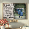 Camping Baby Let's Go Couple Gifts Customized Canvas QA