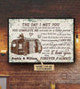 The Day I Met You Camping Poster