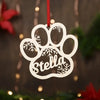 Personalized Dog Paw Ornament Custom Pet Christmas Ornament Animal 2022 Ornament HT