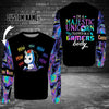I'm a majestic unicorn trapped in a gamer's body Hoodie 3D Custom TTM