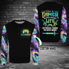 Gamer I'm a gamer not because I don't have life Hoodie 3D TTM