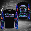 Gamer Mode On Hoodie 3D Custom TXX