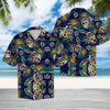Tropical Blue Skull Hawaii Shirt