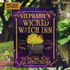 Witch Inn Potions For All Affliction Custom Flag, Witch Sign, Halloween Decor