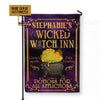 Witch Inn Potions For All Affliction Custom Flag, Witch Sign, Halloween Decor