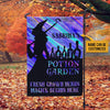 Witch Potion Garden Custom Flag, Personalized Witch Flag, Garden Decor