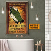 Witch Witchy Wizard Spell Halloween Even Witches Wash Their Hands Custom Poster