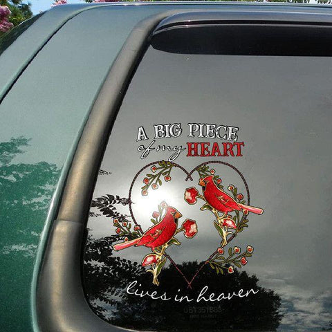 Memorial Cardinal Car Sticker Decal TM