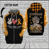 Cancer Awareness They whispered to her 3D Custom Hoodie