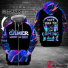 Gamer Mode On Hoodie 3D Custom TXX