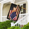 Golden Retriever Flag American Patriot Flag NTN03062104 20th Anniversary Patriot Day Gift