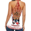 Rockin' the Trucker wife life Criss-Cross Tank Top TTM
