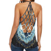 Wolf Criss-Cross Tank Top TXX